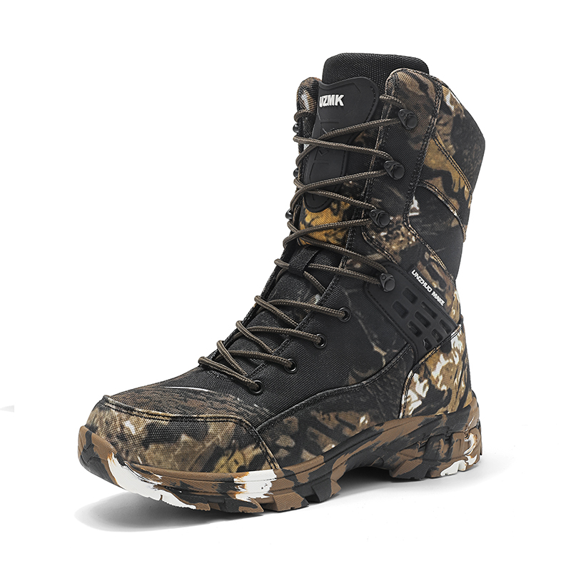 Suede Ankle Boot - Zapatos militares para hombre, botas tácticas