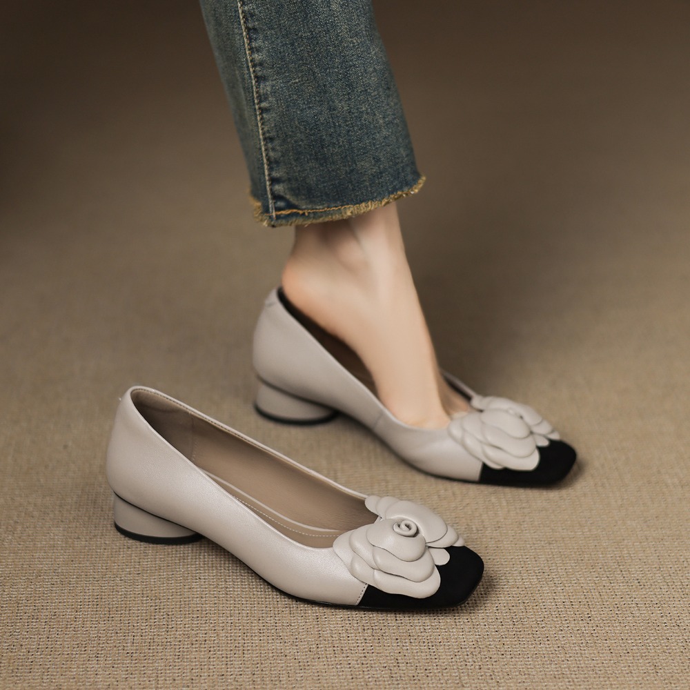 Zapatos individuales de flores - Slingback Pumps Women reseña y precio