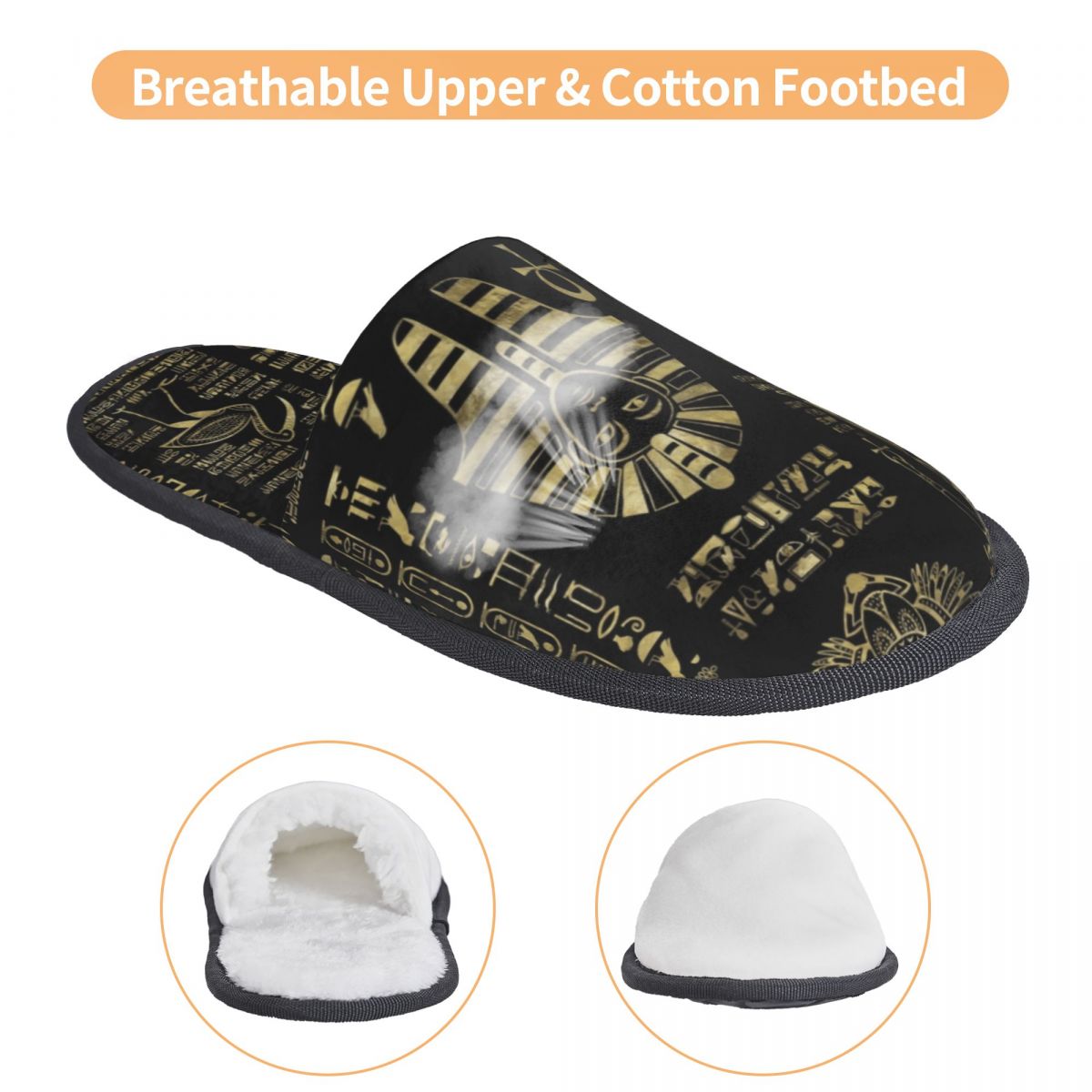 Zapatillas de casa con estampa - Women Shoes Egypt reseña y precio