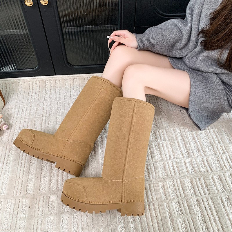 Botas de nieve de suela gruesa - Women Shoes Size Chart reseña y precio