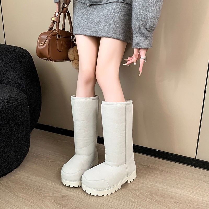 Botas de nieve de suela gruesa - Women Shoes Size Chart reseña y precio