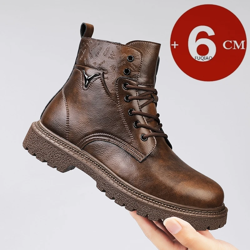 Botas invisibles de 6cm para h - Suede Ankle Boot reseña y precio