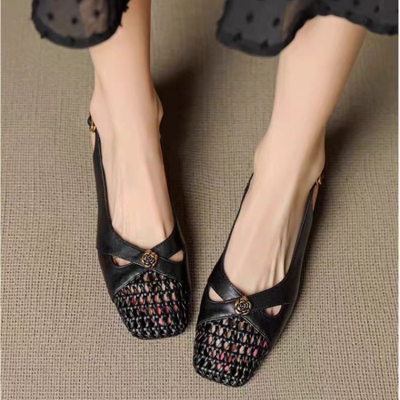 Sandalias de punta cerrada de  - Slingback Pumps Women reseña y precio