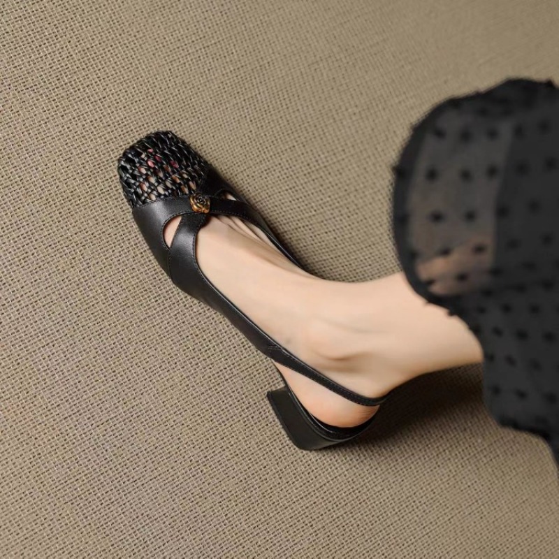 Sandalias de punta cerrada de  - Slingback Pumps Women reseña y precio