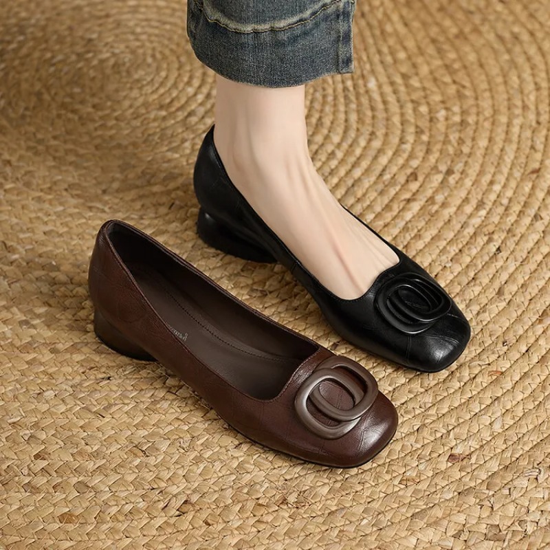 Zapatos de Mujer Estilo Francé - Slingback Pumps Women reseña y precio
