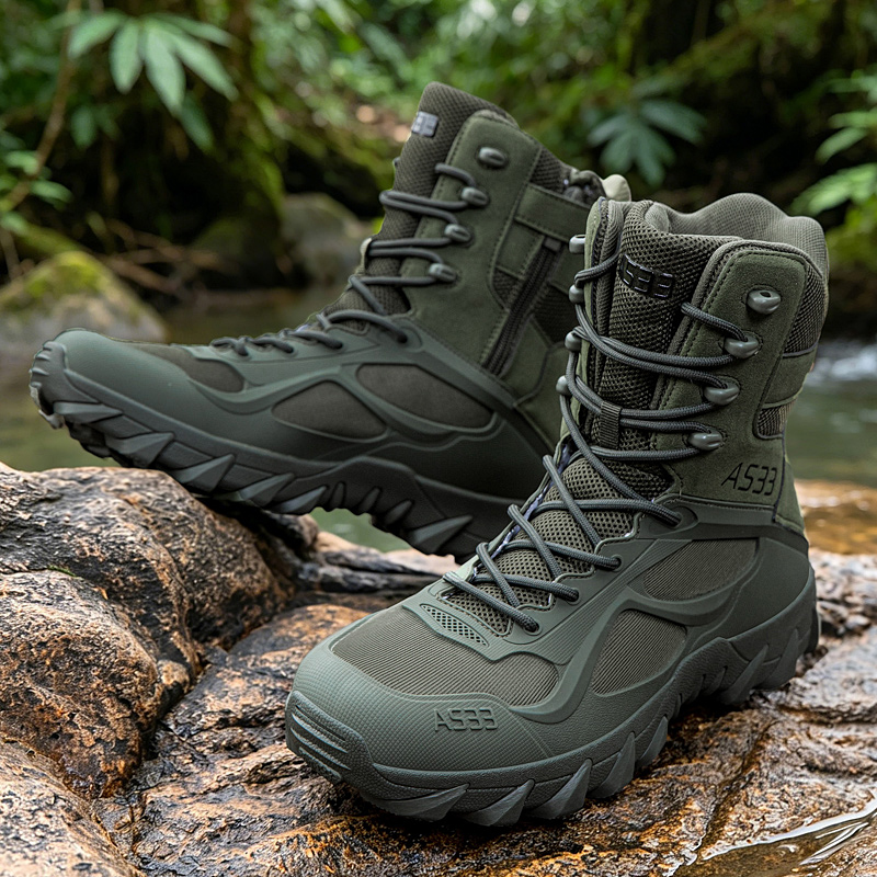 Botas tácticas para hombre, bo - Suede Ankle Boot reseña y precio