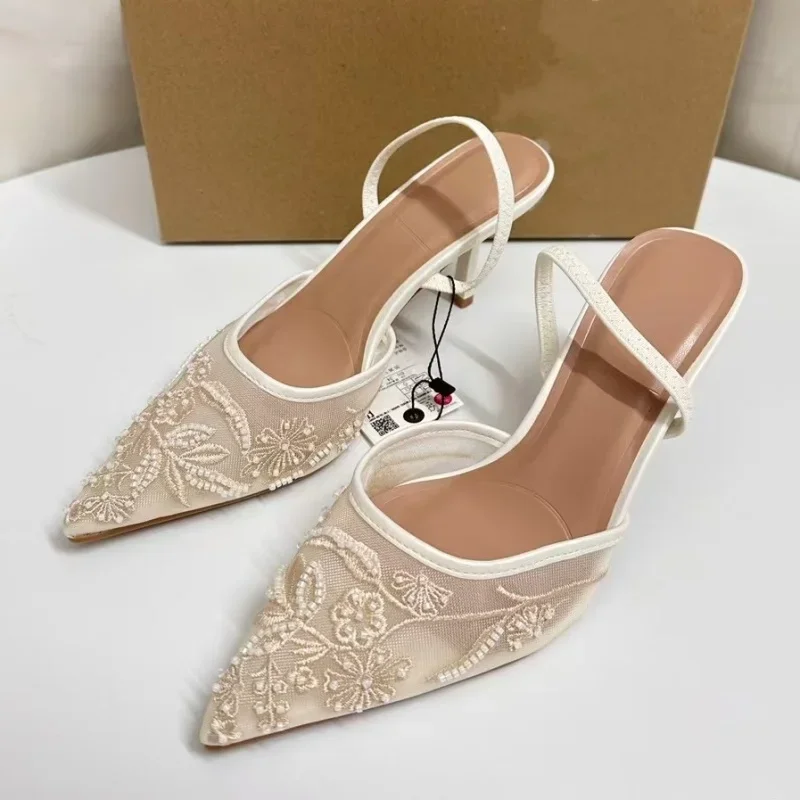 Zapatos de tacón de boda blanc - Women Shoes Zara reseña y precio