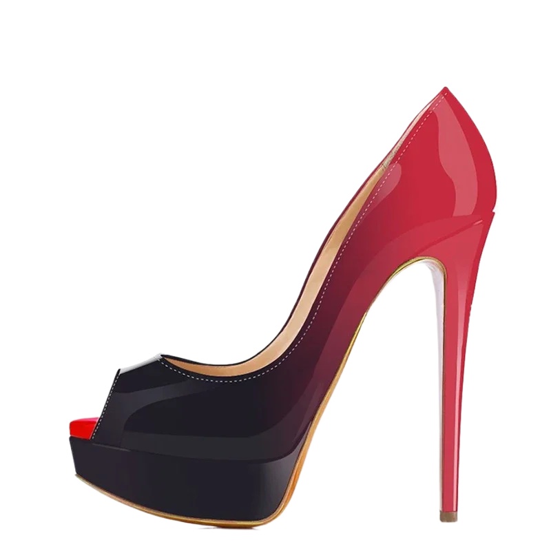 Zapatos de tacón de aguja sexi - Patent Leather Pump reseña y precio
