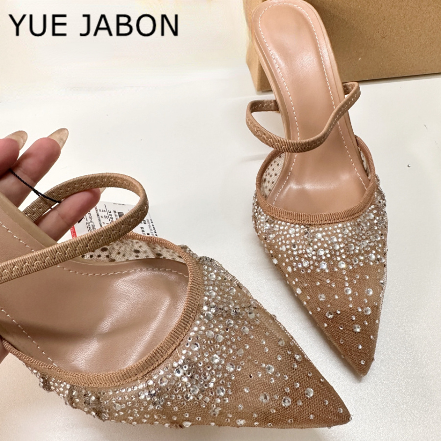 Sandalias de tacón alto con di - Women Shoes Zara reseña y precio