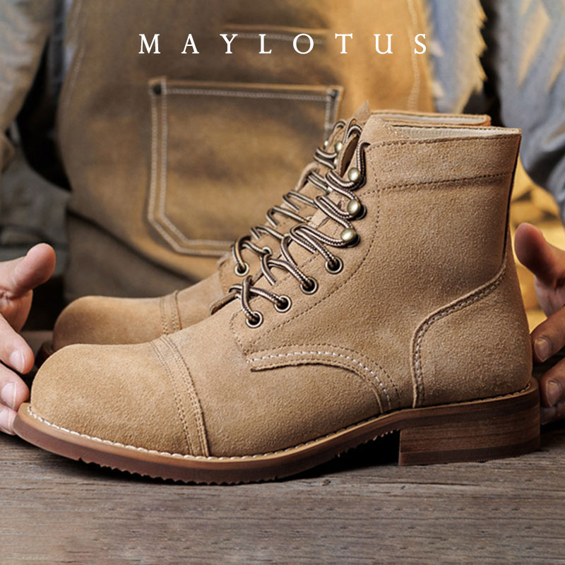 Botas de gamuza con suela Good - Suede Ankle Boot reseña y precio