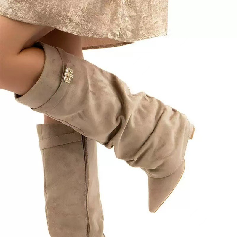 Botas Altas de Mujer 2026, con - High Knee Heel Boots reseña y precio
