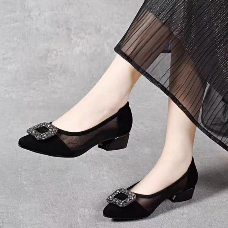 Elegantes Zapatos de Tacón Cua - Slingback Pumps Women reseña y precio